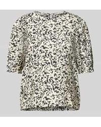 MSCH Copenhagen - Regular Fit Blouse Met 1/2-mouwen - Lyst