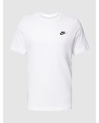 Nike T-Shirt mit Melange-Optik Modell 'CLUB' in Grau für Herren | Lyst AT