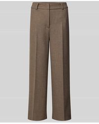 Cambio - Wide Fit Stoffhose mit Viskose-Woll-Anteil Modell 'California' - Lyst