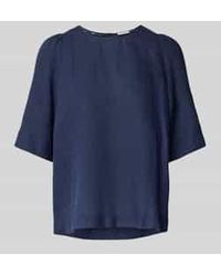 Seidensticker - Regular Fit Linnen Blouseshirt Met 1/2-mouwen - Lyst