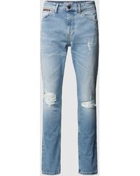 Tommy Hilfiger - Slim Fit Jeans im Used-Look Modell 'AUSTIN' - Lyst