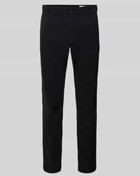 S.oliver - Regular Fit Chino Van Katoen-stretch - Lyst