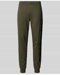 EA7 - Regular Fit Sweatpants Mit Elastischem Bund - Lyst