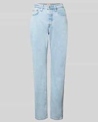 Levi's - Straight Fit Jeans Van Katoenmix Model '501' - Lyst