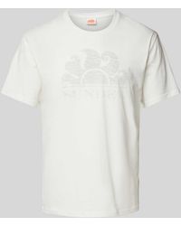 Sundek - T-shirt Met Labelprint - Lyst