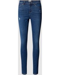 ONLY - Skinny Fit Jeans im Destroyed-Look Modell 'WAUW' - Lyst