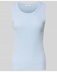 Opus - Tanktop mit gerippten Abschlüssen Modell 'Ilesso' - Lyst