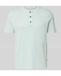 Camel Active - T-Shirt mit Label-Stitching - Lyst