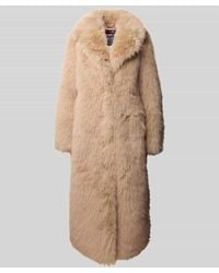 Frieda & Freddies - Mantel mit Kunstfell Modell 'MOONLAKE' - Lyst