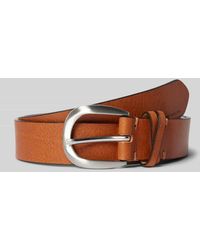 Tom Tailor - Gürtel Aus Pflanzlich Gegerbtem Leder - Lyst