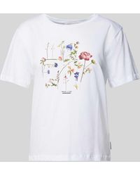 ARMEDANGELS - T-Shirt mit floralem Print Modell 'MAARLA' - Lyst