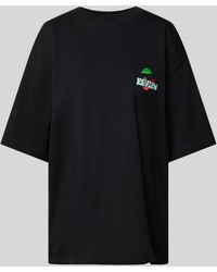 Review - Oversized T-shirt Met Labelprint - Lyst