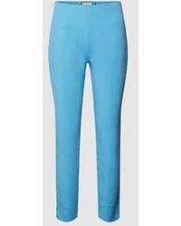 Seductive - Slim Fit Stoffen Broek Met Verkort Model, Model 'Sabrina' - Lyst