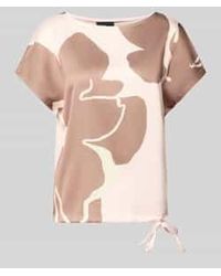 S.oliver - Loose Fit T-Shirt Van Viscosemix - Lyst