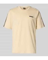 EA7 - Regular Fit T-Shirt Met Logo-Patch - Lyst