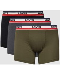 Levi's - Trunks Mit Stretch-Anteil Im 3Er-Pack - Lyst