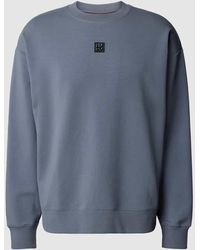 HUGO - Sweatshirt mit überschnittenen Schultern Modell 'Dettil' - Lyst