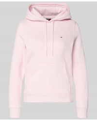 Tommy Hilfiger - Regular Fit Hoodie aus Baumwoll-Mix - Lyst