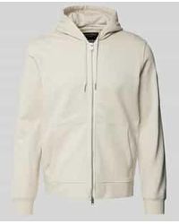 Marc O' Polo - Regular Fit Sweatjack Van Puur Katoen Met Tweewegsritssluiting - Lyst