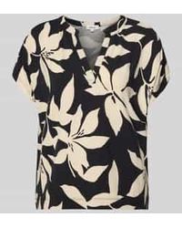 S.oliver - Relaxed Fit T-Shirt Van Viscosemix - Lyst