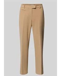 Seductive - Slim Fit Stoffen Broek Met Verkorte Pasvorm, Model 'Mary' - Lyst