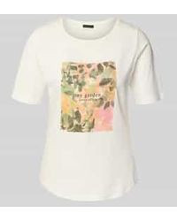 MORE&MORE - T-shirt Met Motiefprint - Lyst
