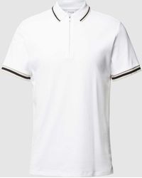 SELECTED - Slim Fit Poloshirt mit Label-Detail Modell 'TOULOUSE' - Lyst