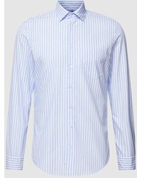 Seidensticker - Slim Fit Business-Hemd mit Streifenmuster Modell 'New Kent' - Lyst