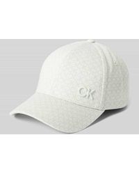 Calvin Klein - Basecap mit Logo-Muster - Lyst