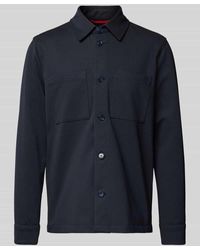 Cinque - Regular Fit Hemdjacke Mit Brusttaschen Modell 'Messi' - Lyst