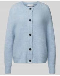 SELECTED - Gebreid Jack Met Ronde Hals - Lyst