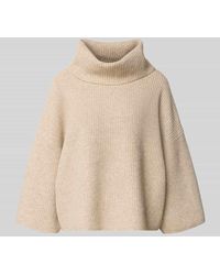 Comma, - Relaxed Fit Strickpullover mit Woll-Anteil - Lyst