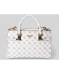 Guess - Handtasche mit Allover-Logo-Muster Modell 'LORALEE' - Lyst