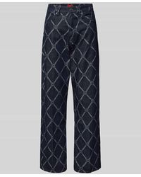 HUGO - Wide Leg Jeans im 5-Pocket-Design Modell 'Gisanna' - Lyst