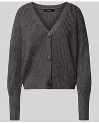 Vero Moda - Loose Fit Gebreid Jack Met Sierknopen, Model 'Lea' - Lyst
