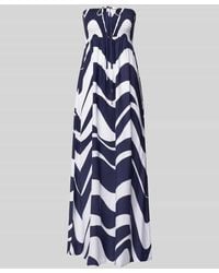 Esprit - Off-Shoulder-Kleid mit Allover-Print Modell 'WAVE BEACH' - Lyst