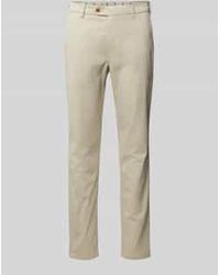 MMX - Regular Fit Chino Met Steekzakken - Lyst