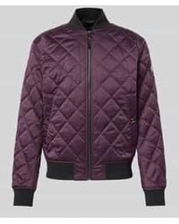 Joop! - Regular Fit Gewatteerd Jack Met Opstaande Kraag, Model 'Adams' - Lyst