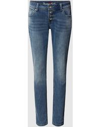 Buena Vista - Slim Fit Jeans im 5-Pocket-Design Modell 'Malibu' - Lyst