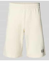 EA7 - Shorts Met Elastische Band - Lyst