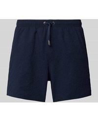 ARMANI EXCHANGE - Regular Fit Shorts Mit Elastischem Bund - Lyst