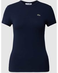 Lacoste - Slim Fit T-Shirt mit Logo-Detail - Lyst