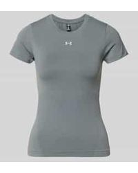 Under Armour - T-Shirt Met Ronde Hals En Logo - Lyst