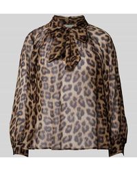 Ba&sh - Bluse aus Viskose mit Schnürung Modell 'FLOE' - Lyst
