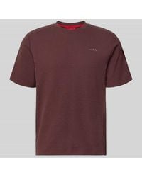 HUGO - Regular Fit T-Shirt aus Baumwoll-Mix Modell 'AUSTIN' - Lyst