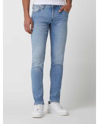 Jack & Jones - Slim Fit Jeans mit Stretch-Anteil Modell 'Glenn' - Lyst