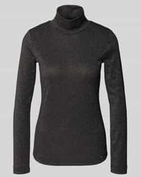 Marc Cain - Shirt Met Lange Mouwen En Opstaande Kraag - Lyst