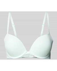 Calvin Klein - Push-up-BH mit Label-Details Modell 'PERFECTLY FIT' - Lyst