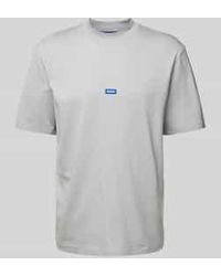 HUGO - T-shirt Met Labelpatch - Lyst