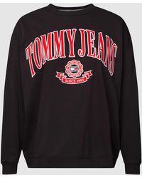 Tommy Hilfiger - Plus Size Sweatshirt Met Logostitching - Lyst